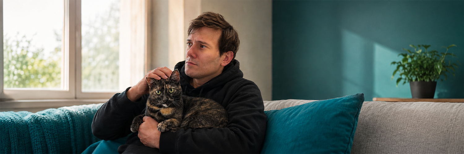 Martin Shkreli with Nibbles